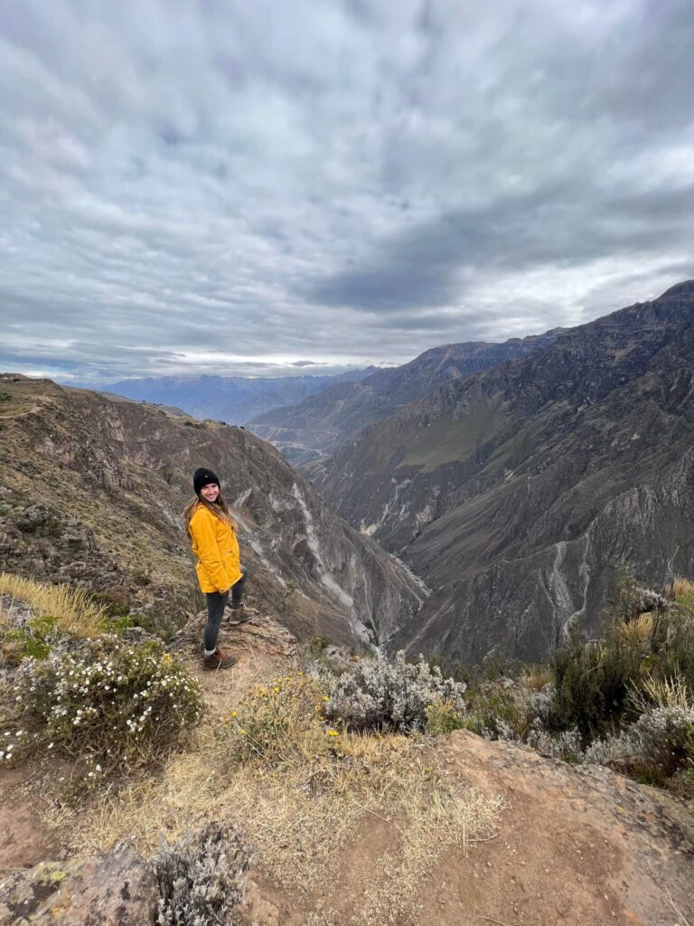 View overlooking Colca Canyon