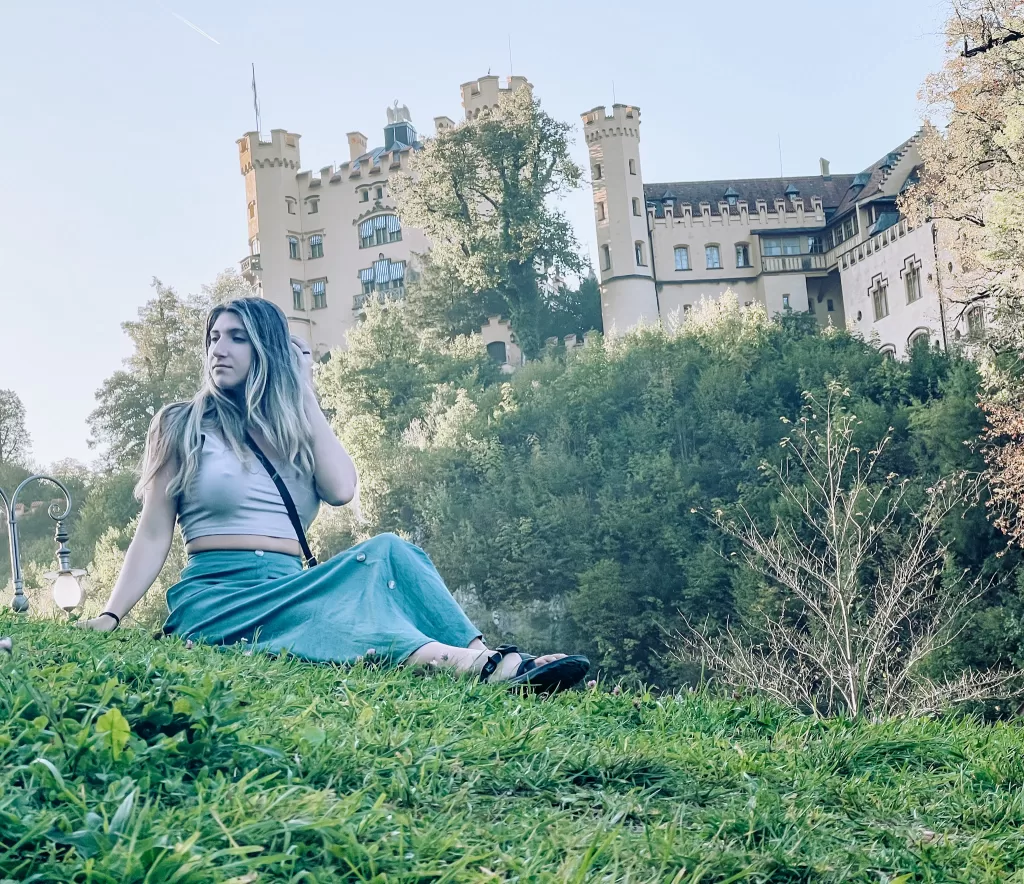View of Hohenschwangau castle