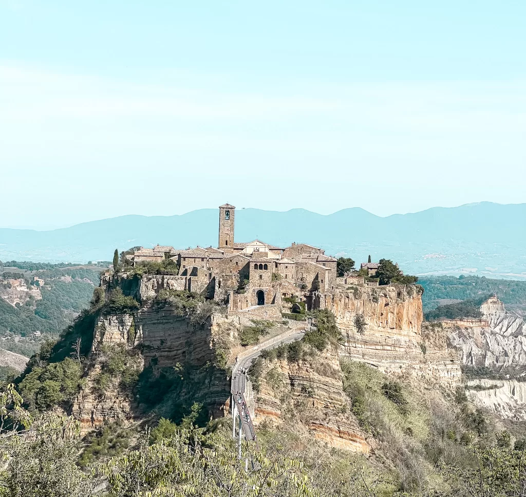 Civita di Bagnoregio from far away